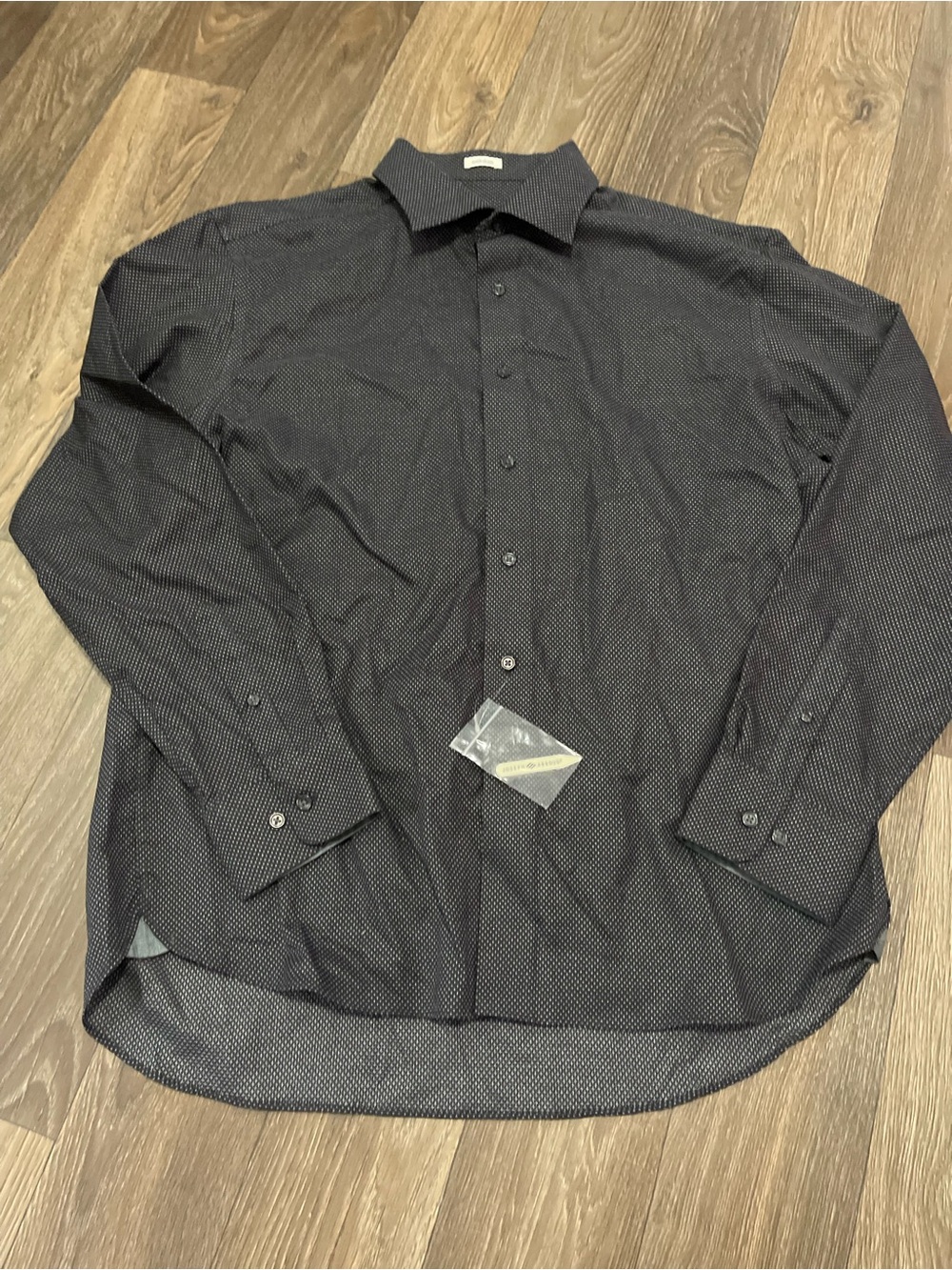 Joseph Abboud Black Microdot Dress Shirt